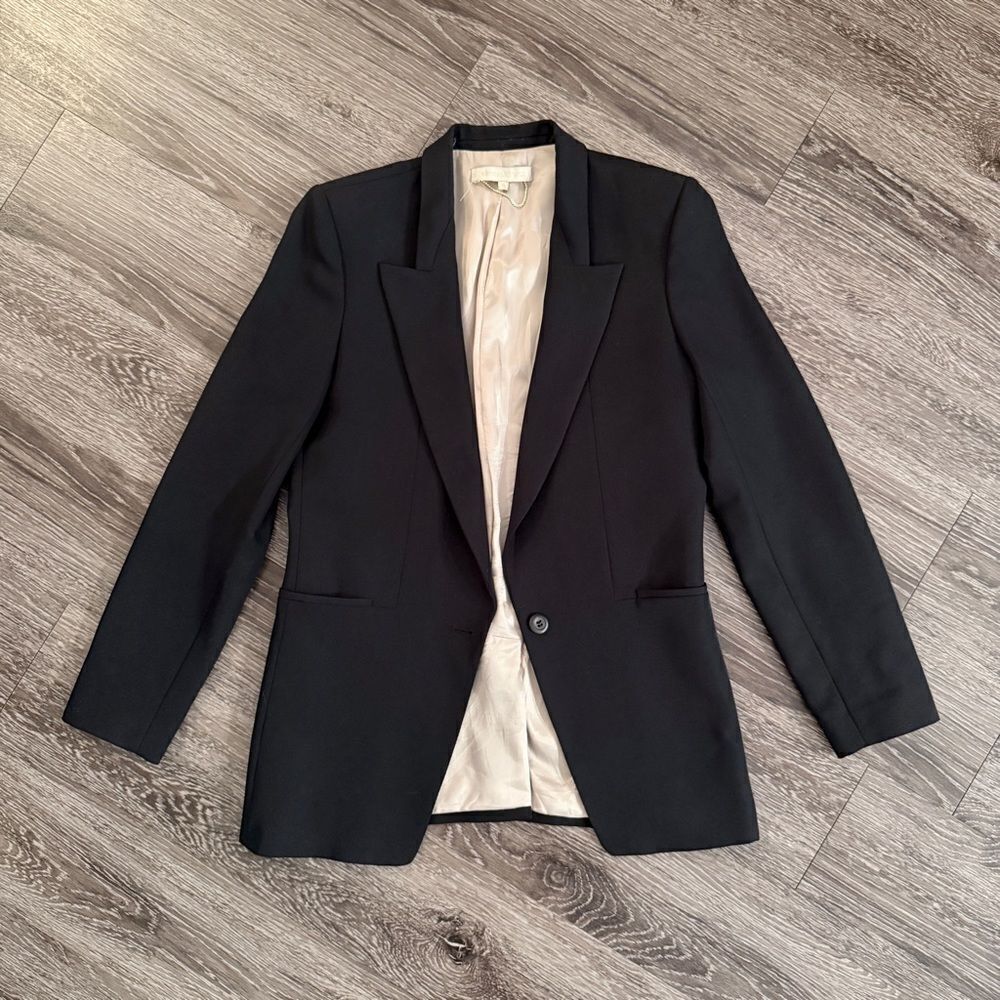 Vanessa Bruno Single Button Long Length Blazer